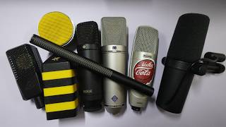 What Different Mic Signatures Sound Like