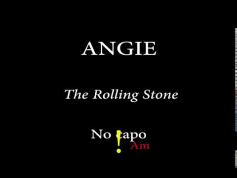 ANGIE - ROLLING STONES - Easy Chords and Lyrics