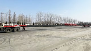 Semi-remorque plateforme 4 Axle Extendable Trailer for 80–100m Wind Turbine Blade Transpo à vendre - Image 5 | Autoline TG Semi-remorque plateforme 4 Axle Extendable Trailer for 80–100m Wind Turbine Blade Transpo neuf | Image 5 - Autoline