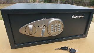 Unlocking a Sentry Safe – Lost Key, Forgot PIN, or Dead Battery No Problem!