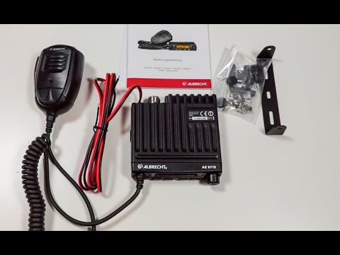 Albrecht AE 6110 - Unboxing [german] [HD]