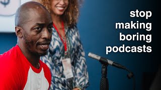 I spent 48 Hours with 400 Podcasters (stop making boring podcasts)