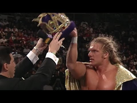 Hunter Hearst Helmsley wins the King of the Ring tournament: WWE King of the Ring 1997