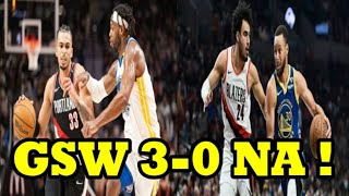 BREAKING: GSW 3-0 NA AGAD! GRABE ANG LAKAS ng GOLDEN STATE WARRIORS vs BLAZERS
