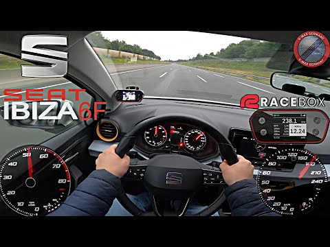 Thumbnail for Seat IBIZA 5 1.0 80 HP ACCELERATION & POV TOP SPEED DRIVE ON GERMAN AUTOBAHN WITH RACEBOX by SEAT