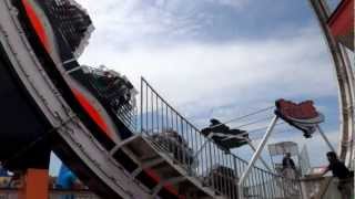 preview picture of video 'Cyclone Galveston Pleasure Pier Summer 2012'