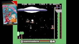 Commodore 64 Games 🕹️ - Pigs in Space 🐷🌌