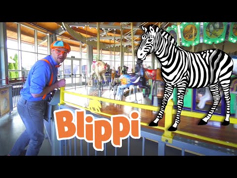 Blippi At The Zoo | Animal Videos For Kids