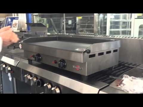 Standing Type Gas Griddle, Gas Lava Rock Grill