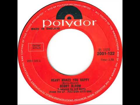 UK New Entry 1971 (6) Bobby Bloom - Heavy Makes You Happy