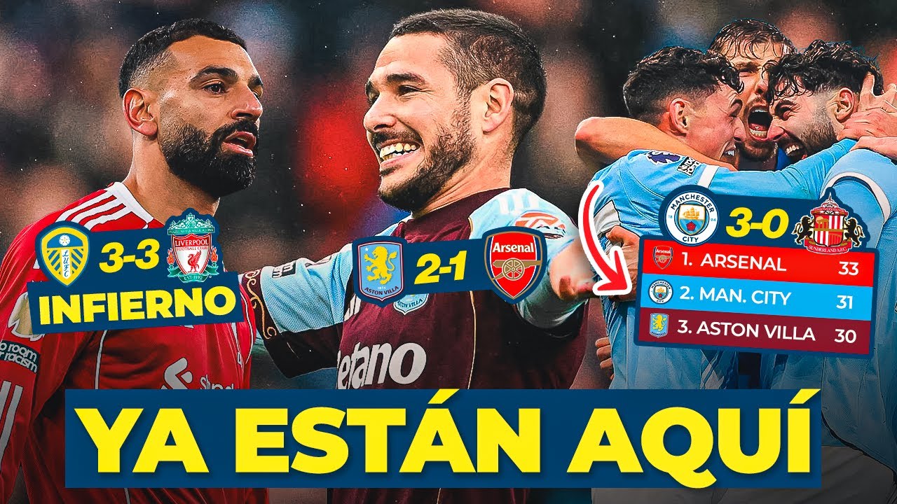 CHM 9X14: INCENDIO EN LIVERPOOL, EMERY TUMBA AL ARSENAL Y EL CITY YA ESTÁ AQUÍ