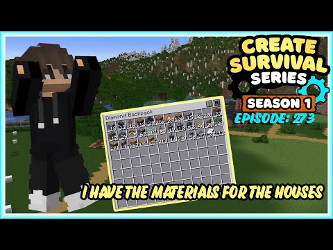 THE HOUSING MATERIALS ARE COLLECTED! | Create Survival EP: 273