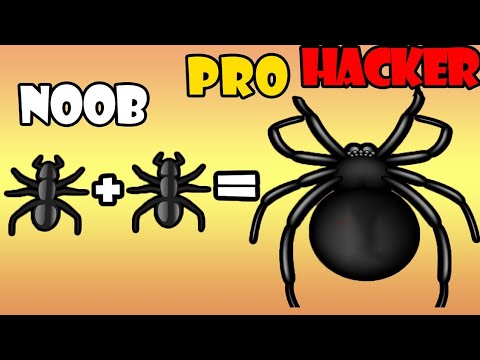 NOOB vs PRO vs HACKER - Merge Ants Underground Battle Gamplay Satisfying Games (Android,iOS)