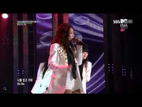 【1080p。miss A - I don't need a man】121109 SBSMTV The Show MUCON 2012
