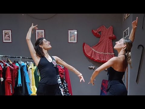 PRIMA SEVILLANA spiegazione #flamenco #sevillanas #feriadeabril #flamencoitalia #tutorialflamenco