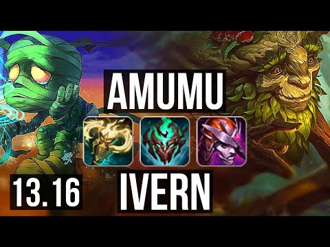 AMUMU vs IVERN (JNG) | 69% winrate, 9/4/15 | KR Master | 13.16