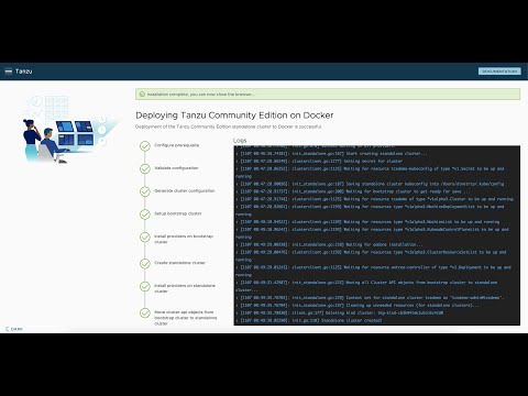 What is Tanzu Community Edition (TCE) and how to install it on a Laptop?