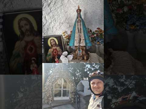 Gruta Virgen del Valle Laguna Larga #biciturismo #rural #gruta #virgendelvalle