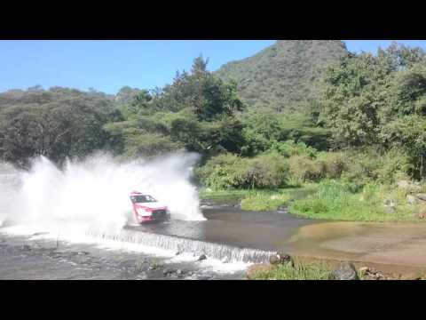 ARC 2015 champion Jassi Chatthe during the KCB Eldoret rally