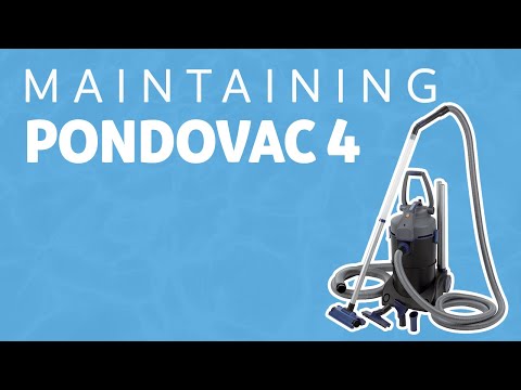 How to Maintain the PondoVac 4 | Pond Vacuum Maintenance Tips