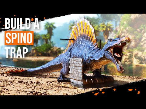 How to Build a Spino Trap in ARK: Survival Ascended!