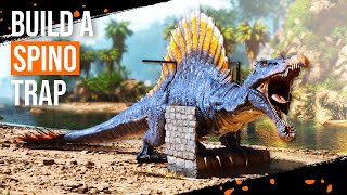 How to Build a Spino Trap in ARK: Survival Ascended!