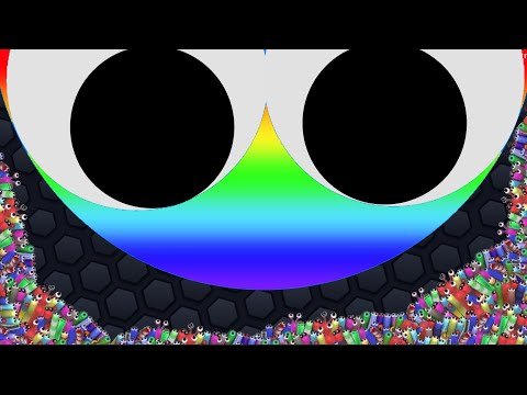Slither.io Giant Pro Snake VS 93948 Tiny Troll Snakes! Crazy Slither.io Gameplay