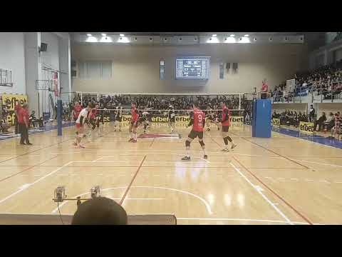 Partizan - Crvena zvezda: Poeni Partizana u drugom setu