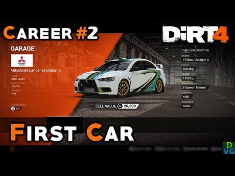 DiRT 4 | Let's Play Career #2 - First Car (Rally Mode)