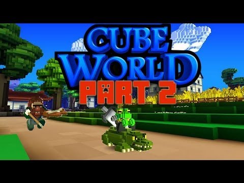 Cube World (Open Alpha) Part 2: Hard First Night!