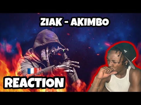 AMERICAN REACTS TO FRENCH DRILL RAP! Ziak - Akimbo English Lyrics
