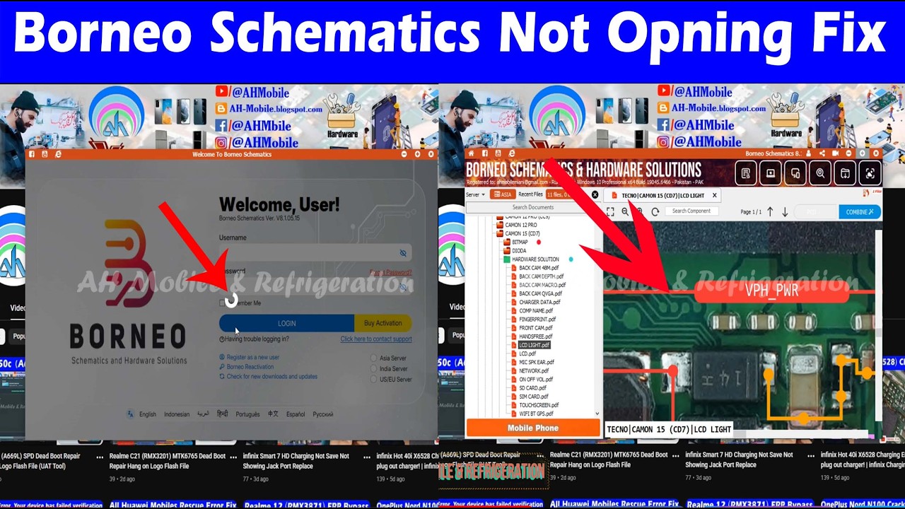 Borneo Schematics Not Opening Error Fix Problem Solution