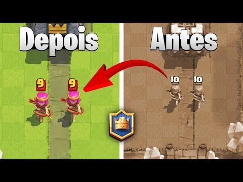 ANTES e DEPOIS da AtualizacÌ§aÌƒo de Balanceamento do Clash Royale de 05/12/2018