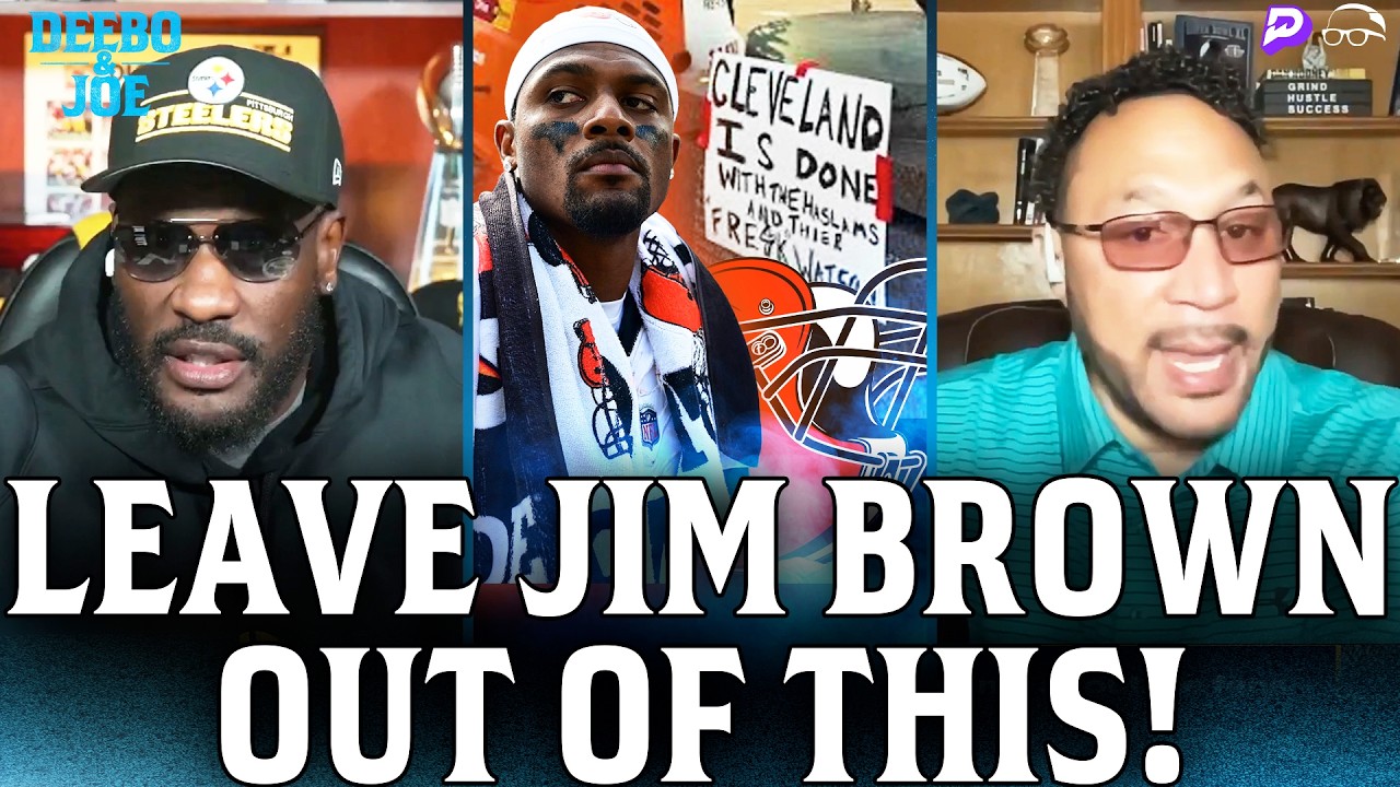 Deebo LOSES IT Over Browns Protesters Using Jim Browns Statue to ATTACK Deshaun Watson | Deebo & Joe