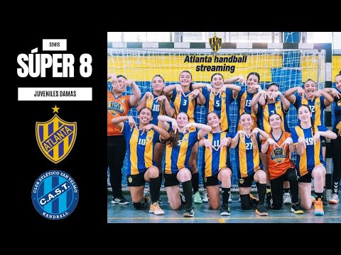 Torneo super 8 2025 - semis - damas - juveniles -  Atlanta Vs. C.A. San Telmo