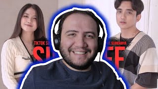 Download lagu SING-OFF TIKTOK SONGS PART X (Left And Right, Tak Ingin Usai, 8 Letters) vs Mirriam Eka Reaction mp3