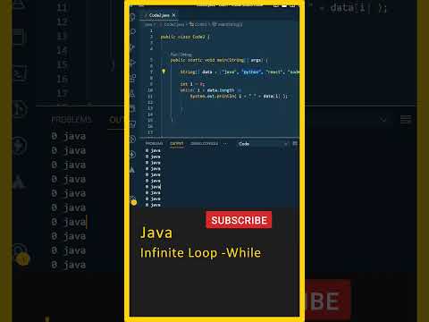 Java Infinite Loop While Loop Java In Telugu Java Course Core Java Java Tutorial Beginners