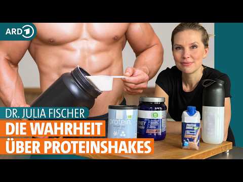 Whey Protein und Protein Shakes: Zum Abnehmen und Muskelaufbau? | Dr. Julia Fischer | ARD Gesund