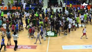 Resumen Helvetia Anaitasuna 30, Barcelona 43 (16-9-14)