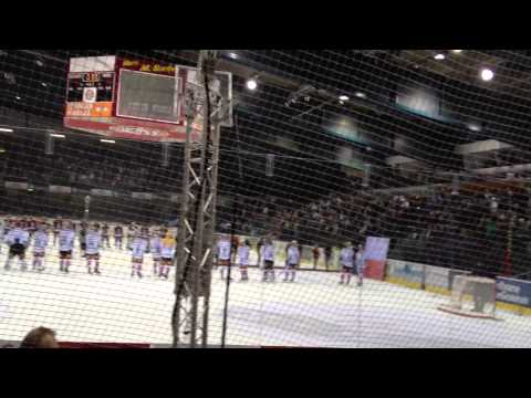 Fin du match GSHC 5-2 EV Zug 28.09.12