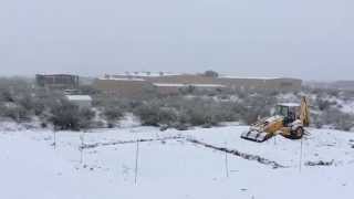 preview picture of video 'Snow in Wickenburg, Arizona on December 31st 2014.'