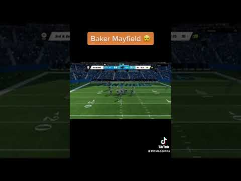 Baker Mayfield throwing DIMES in the Redzone l Madden 23 Panthers Gameplay