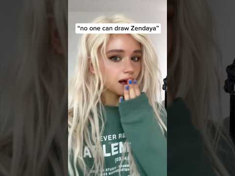 OMG it’s IMPOSSIBLE to draw Zendaya😭 ?! | JULIA GISELLA