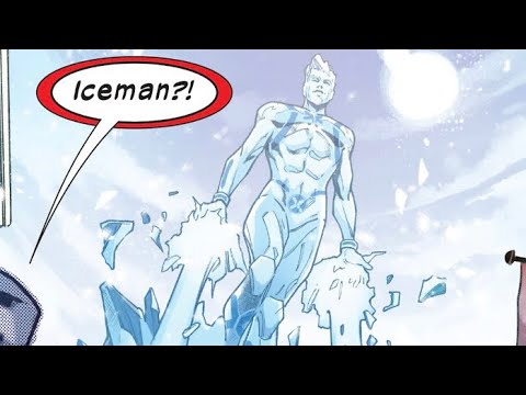 Ice Man Is The God Of Ice Now (Astonishing Iceman Issue 1)
