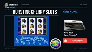 Atari XL/XE -=Bursting Cherry Slot=- ABBUC Software Competition 2026