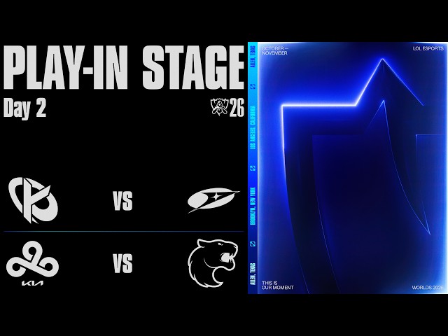 [中文] KC vs MVK - C9 vs FUR | WORLDS 2026 | Play Ins Day 2