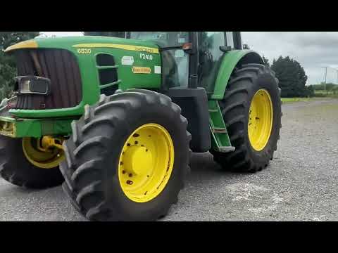 2010 John Deere 6830 4WD Tractor For Auction - Image 2
