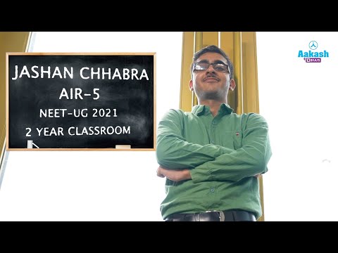 NEET UG 2021 Topper | Jashan Chhabra - AIR 5 - " Keep yourself motivated" | Aakash BYJU’S