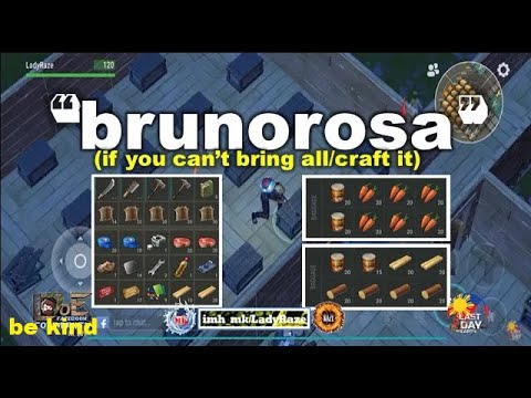 "Brunorosa" using tanning rack to block| OPENED ALL BOXES & ROOMS - Last Day On Earth: Survival