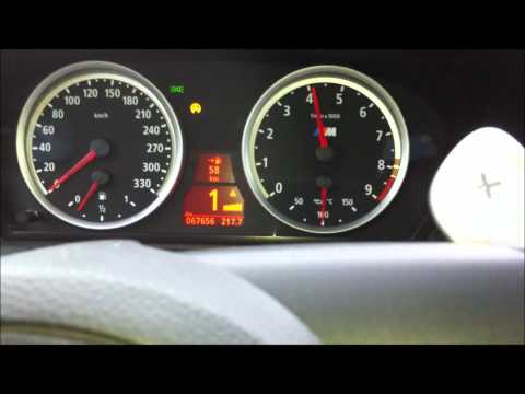 BMW M6 launch Control